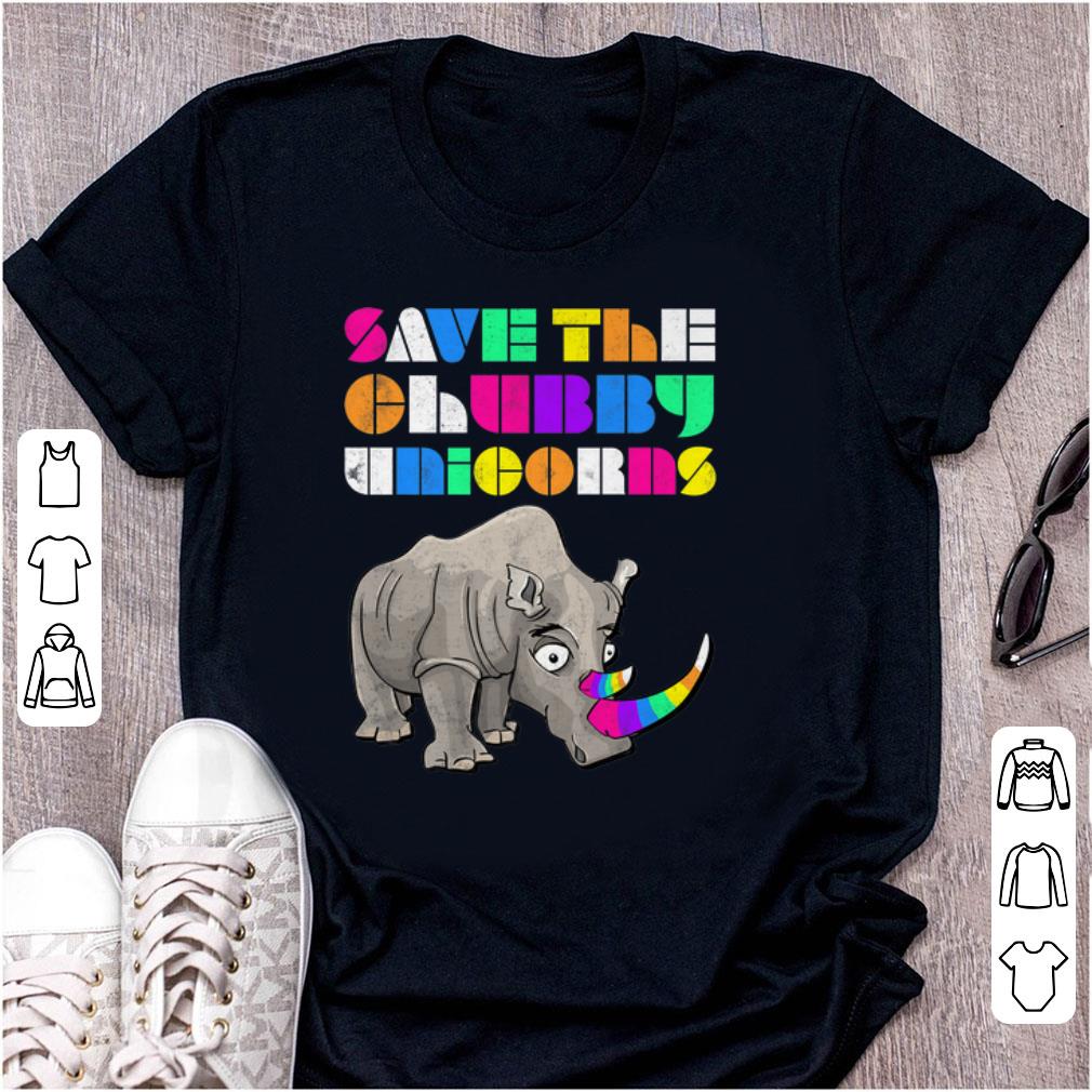 Original Save The Chubby Unicorns Rainbow shirt 1 - Original Save The Chubby Unicorns Rainbow shirt