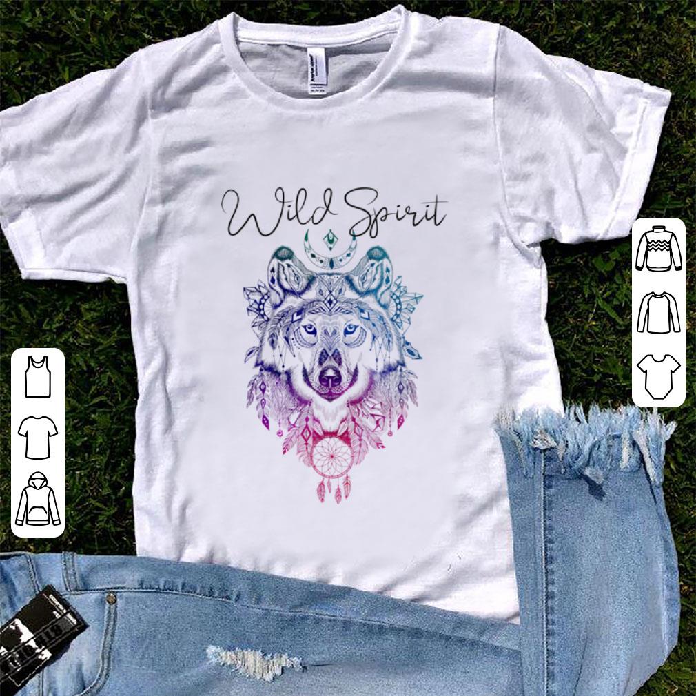 Top Boho Chic Wild Spirit Wolf Gypsy shirt 1 - Top Boho Chic Wild Spirit Wolf Gypsy shirt