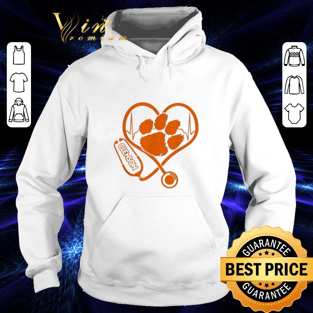 Hot Stethoscope love Clemson Tigers shirt Hot Stethoscope love Clemson Tigers shirt 4 - Hot Stethoscope love Clemson Tigers shirt