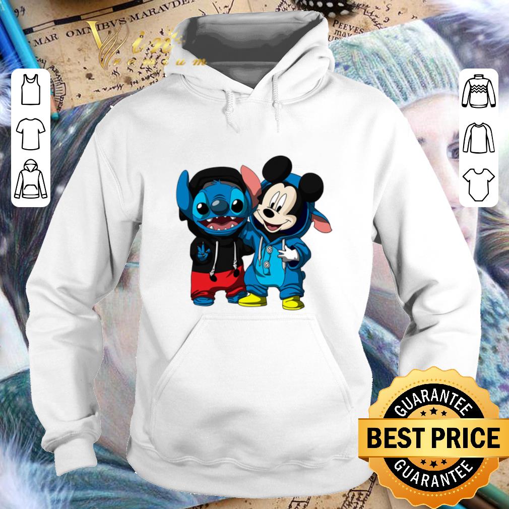Official Baby Mickey and Stitch shirt 4 - Official Baby Mickey and Stitch shirt