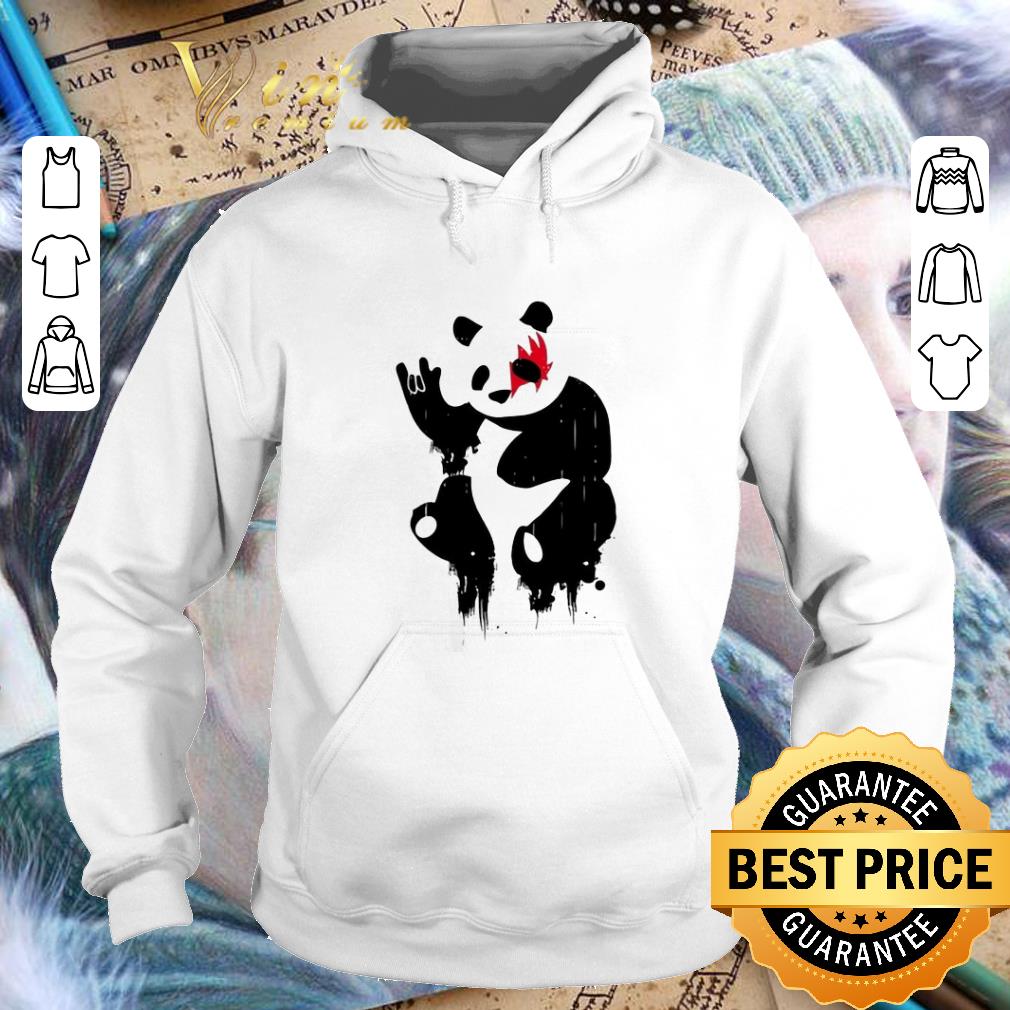 Awesome Kiss Panda Rock shirt Awesome Kiss Panda Rock shirt 4 - Awesome Kiss Panda Rock shirt