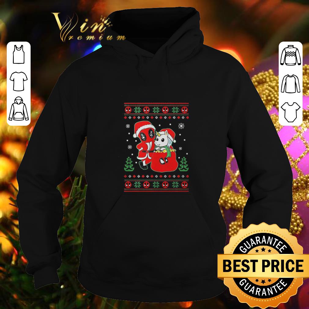 Hot Deadpool unicorn ugly Christmas shirt Hot Deadpool unicorn ugly Christmas shirt 4 - Hot Deadpool unicorn ugly Christmas shirt