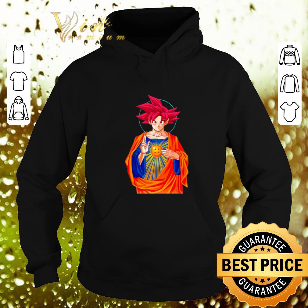 Hot Jesus Mashup Son Goku Super Saiyan God shirt 4 - Hot Jesus Mashup Son Goku Super Saiyan God shirt