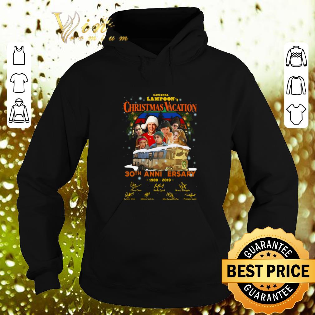 Hot National Lampoon s Christmas Vacation 30th anniversary 1989 2019 shirt 4 - Hot National Lampoon's Christmas Vacation 30th anniversary 1989 2019 shirt