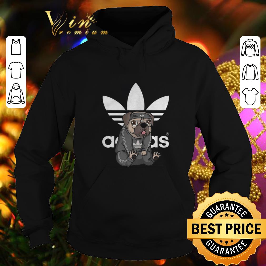 Hot adidas logo pug dog shirt 4 - Hot adidas logo pug dog shirt