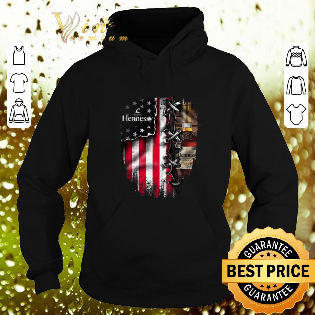 Original Hennessy inside American flag shirt Original Hennessy inside American flag shirt 4 - Original Hennessy inside American flag shirt