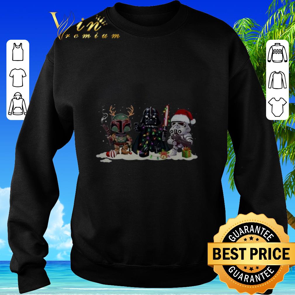 Stormtrooper Darth Vader Jango Fett Star Wars Christmas shirt Stormtrooper Darth Vader Jango Fett Star Wars Christmas shirt 4 - Stormtrooper Darth Vader Jango Fett Star Wars Christmas shirt