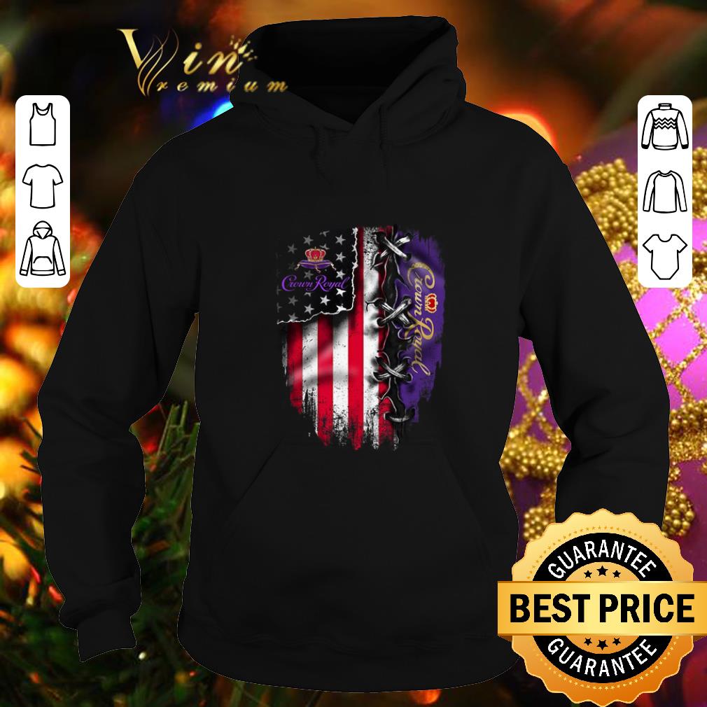 Top Crown Royal American flag shirt Top Crown Royal American flag shirt 4 - Top Crown Royal American flag shirt