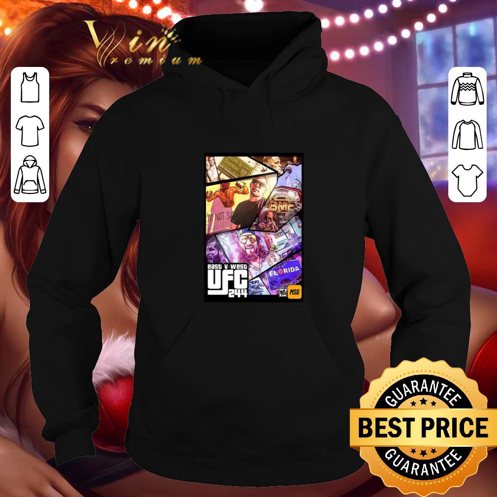 Top Grand Theft East V West UFC 244 shirt Top Grand Theft East V West UFC 244 shirt 4 - Top Grand Theft East V West UFC 244 shirt