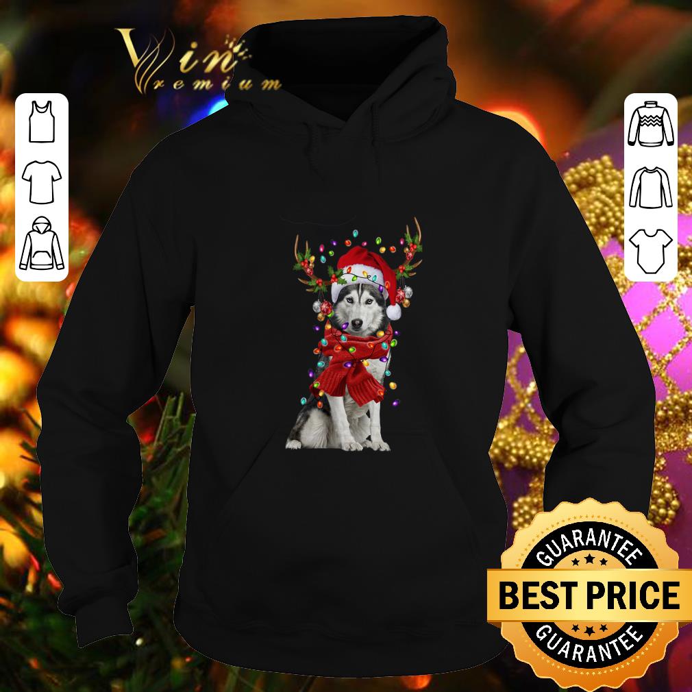 Hot Husky Reindeer Christmas shirt Hot Husky Reindeer Christmas shirt 4 - Hot Husky Reindeer Christmas shirt