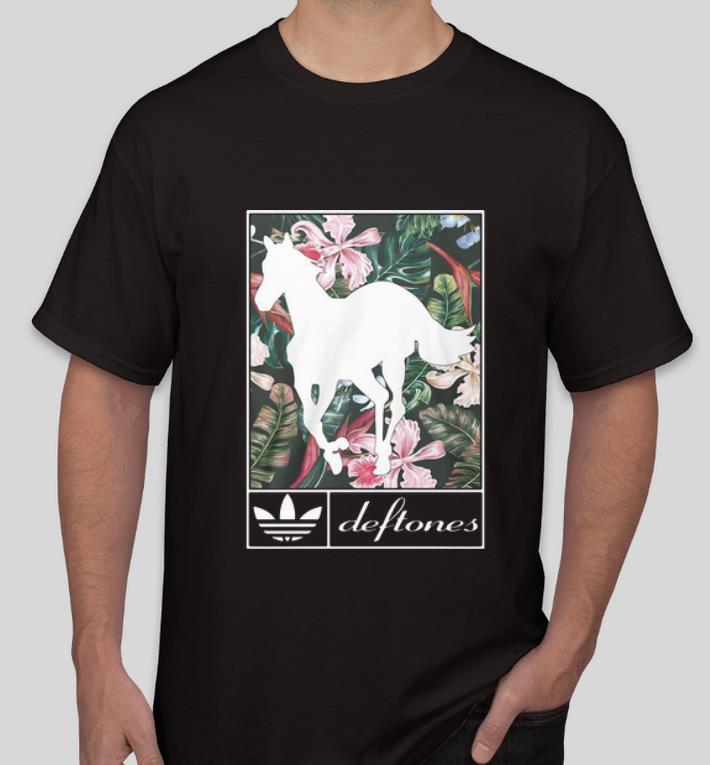 Official Adidas Deftones Horse Floral shirt 4 - Official Adidas Deftones Horse Floral shirt