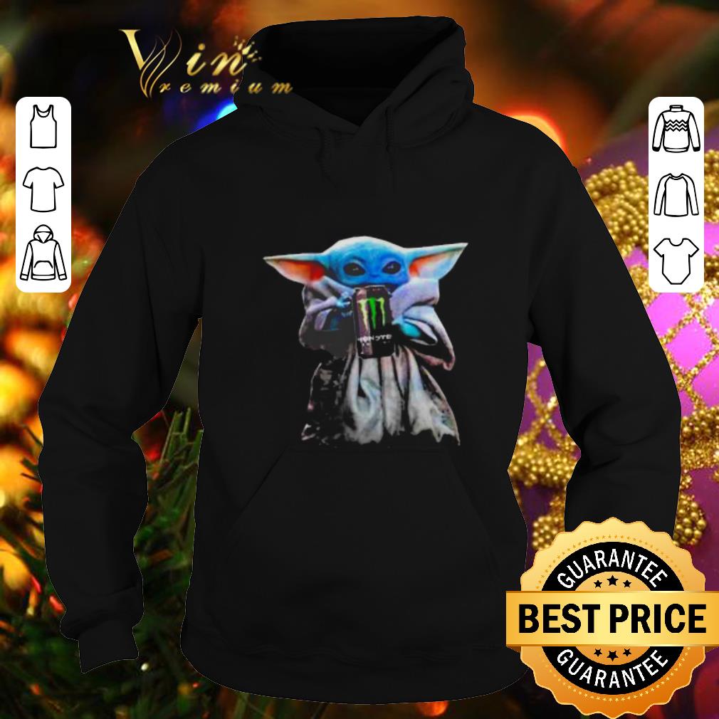 Original Baby Yoda hug Monster Energy Star Wars Mandalorian shirt 4 - Original Baby Yoda hug Monster Energy Star Wars Mandalorian shirt