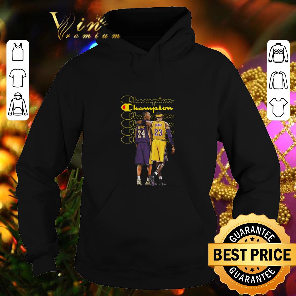 Original Champion Kobe Bryant and Lebron James shirt 4 - Original Champion Kobe Bryant and Lebron James shirt