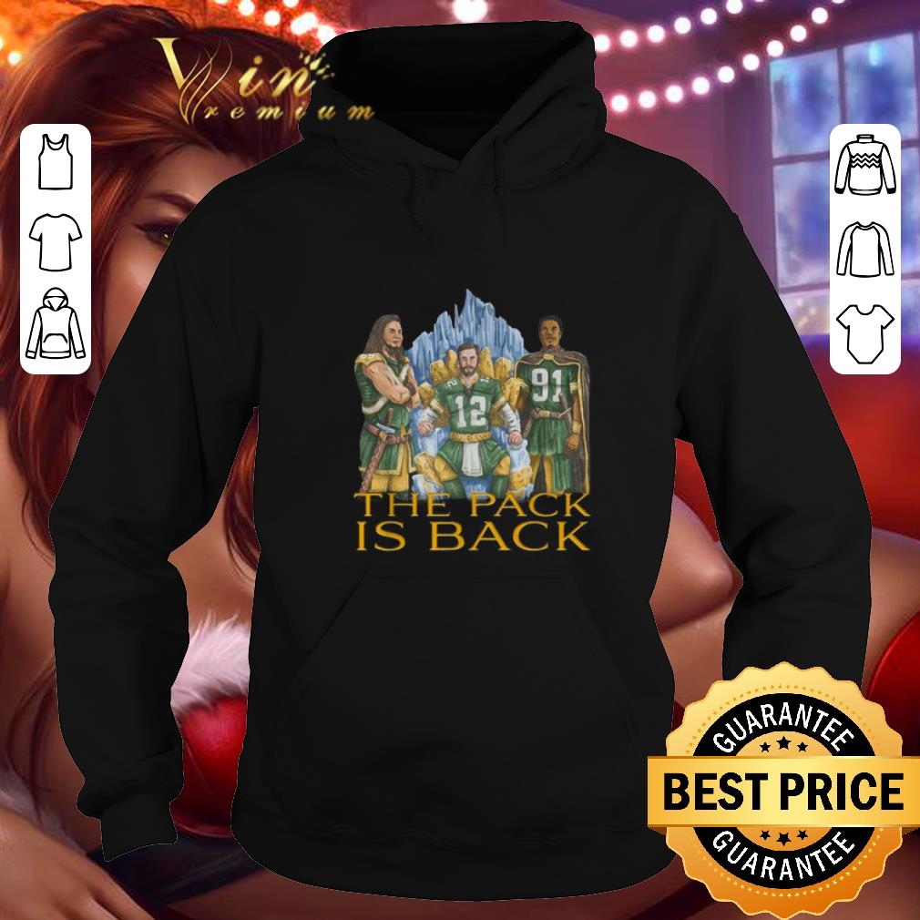 Original Green Bay Packers the pack is back shirt 4 - Original Green Bay Packers the pack is back shirt