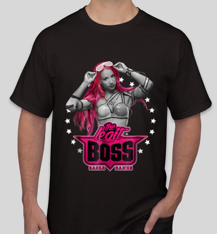 Awesome WWE Sasha Banks Pink The Legit Boss shirt 4 - Awesome WWE Sasha Banks Pink The Legit Boss shirt