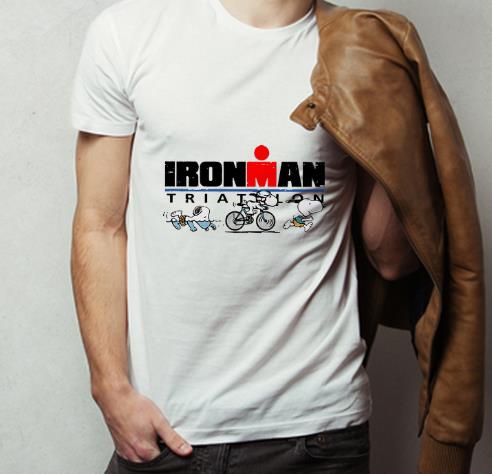 Great Triathlon World Triathlon Corporation Snoopy Ironman shirt 4 - Great Triathlon World Triathlon Corporation Snoopy Ironman shirt