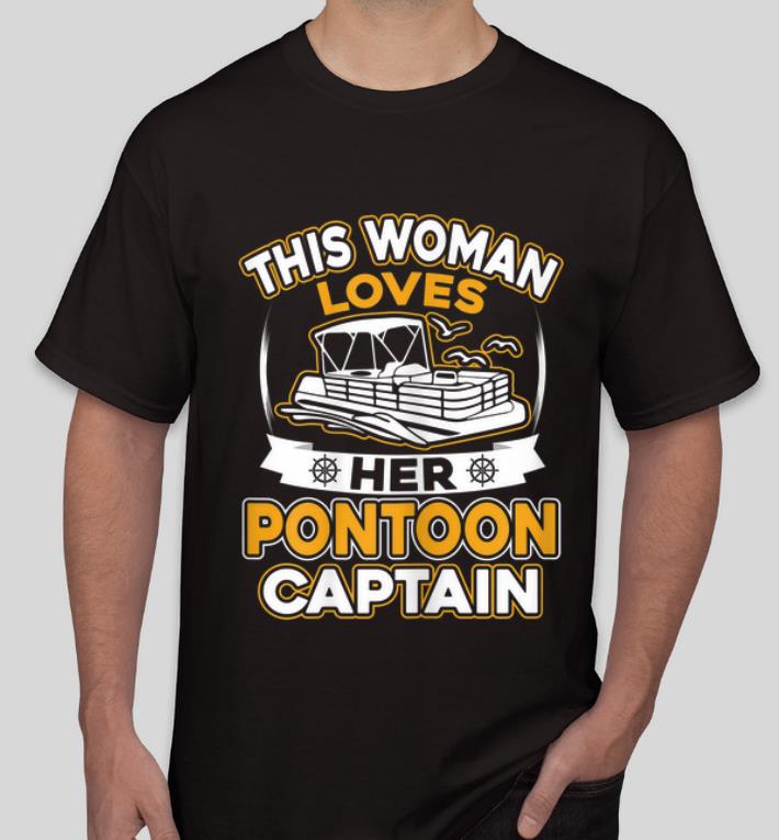 Nice This Woman Loves Her Pontoon Captain shirt 4 - Nice This Woman Loves Her Pontoon Captain shirt