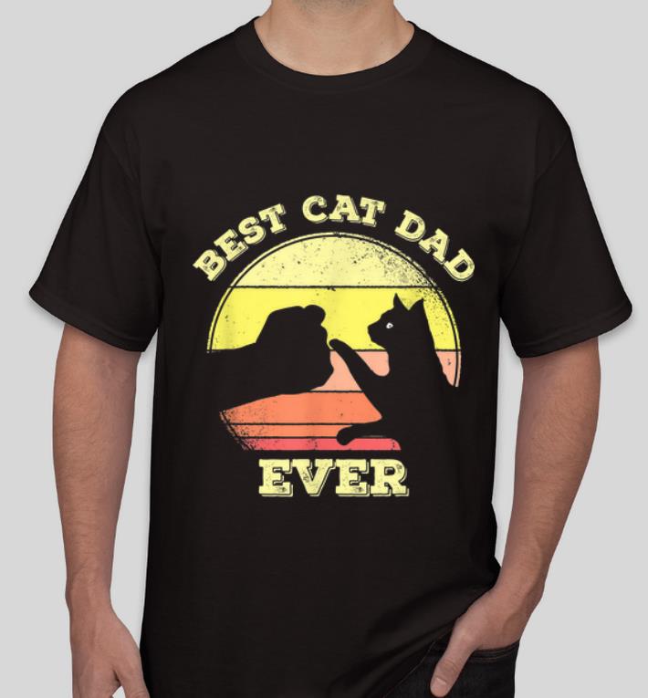Great Best Cat Dad Ever Vintage Cat Lover shirt 4 - Great Best Cat Dad Ever Vintage Cat Lover shirt