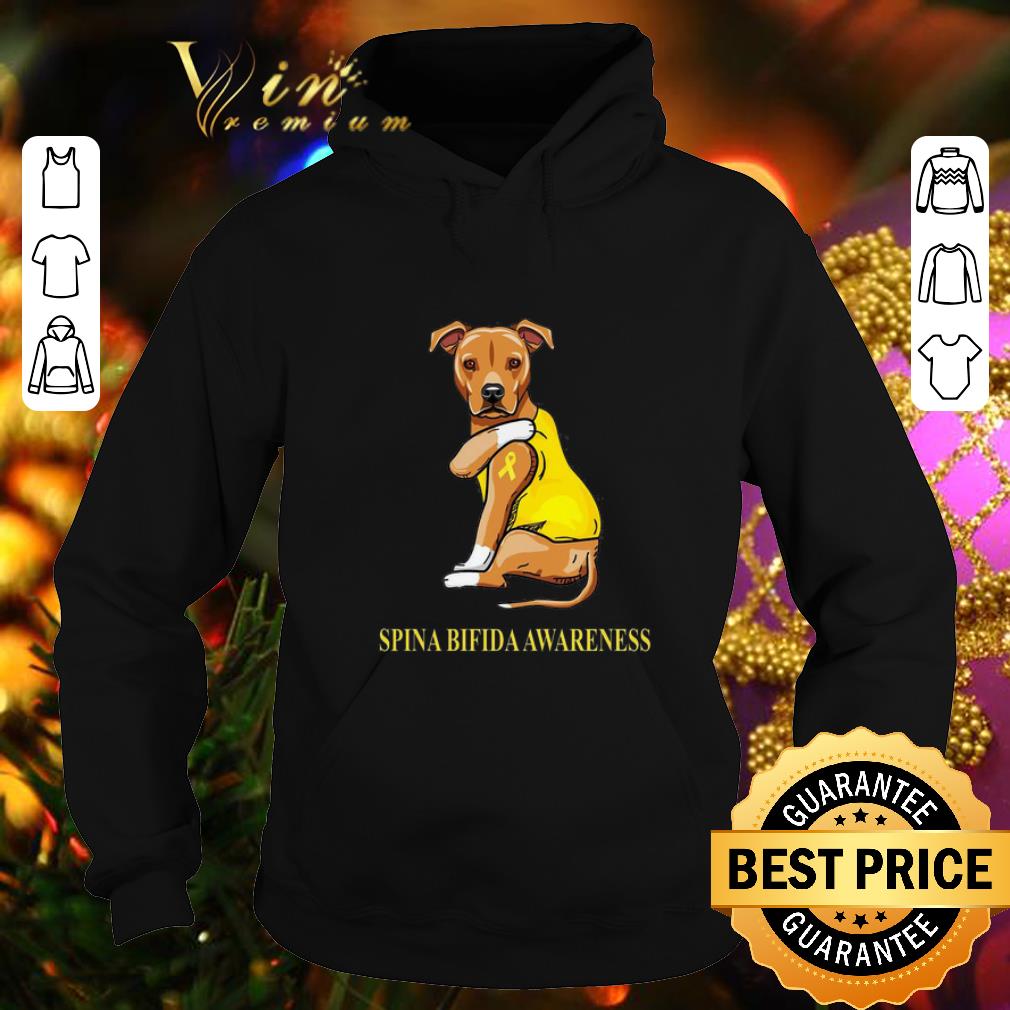 Hot Staffordshire Terrier tattoo i love Spina Bifida Awareness shirt Hot Staffordshire Terrier tattoo i love Spina Bifida Awareness shirt 4 - Hot Staffordshire Terrier tattoo i love Spina Bifida Awareness shirt