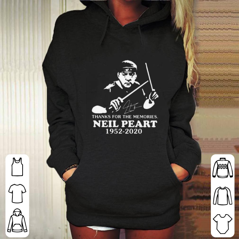 Original Neil Peart Thanks For The Memories 1952 2020 Signature shirt 4 - Original Neil Peart Thanks For The Memories 1952 2020 Signature shirt