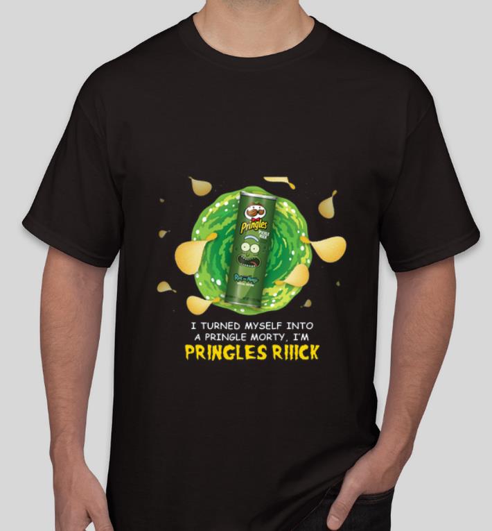 Premium I Turned Myself Into A Pringle Morty I m Pringles Rick shirt 4 - Premium I Turned Myself Into A Pringle Morty I’m Pringles Rick shirt