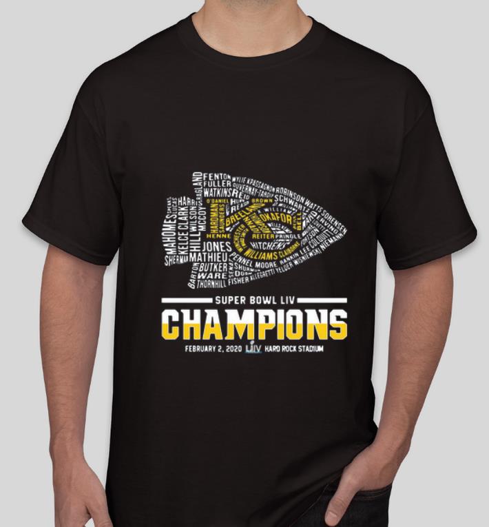 Top Kansas City Chiefs Logo Super Bowl Liv Champions shirt 4 - Top Kansas City Chiefs Logo Super Bowl Liv Champions shirt