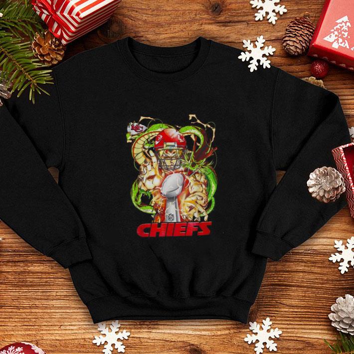 Top Kansas City Chiefs Son Goku Kamehameha Super Bowl Dragon ball shirt 4 - Top Kansas City Chiefs Son Goku Kamehameha Super Bowl Dragon ball shirt