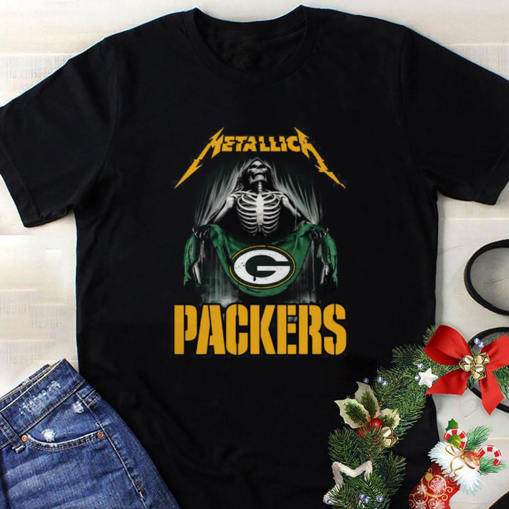 Nice Metallica Green Bay Packers shirt 1 - Nice Metallica Green Bay Packers shirt