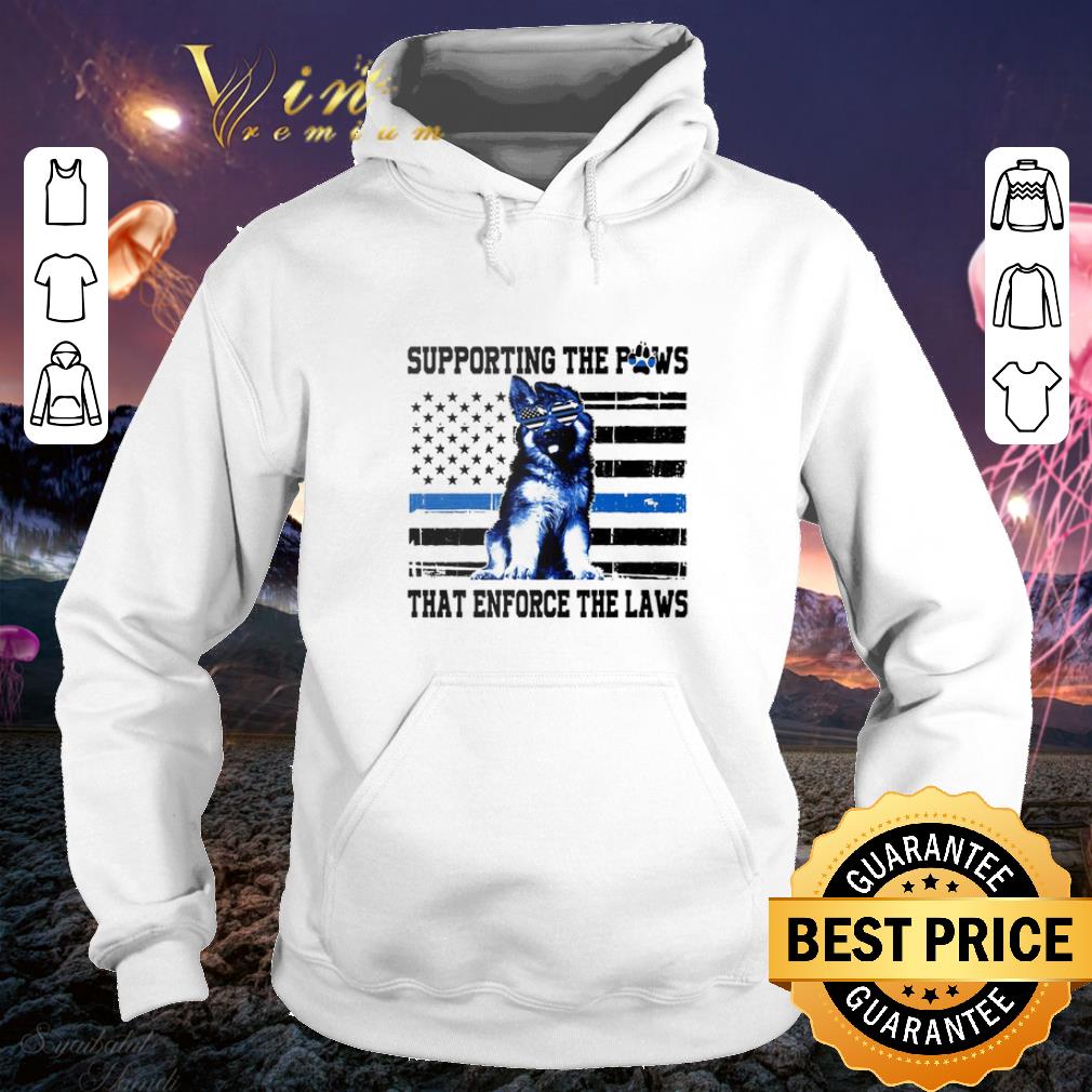 Original Alaska Thin Blue Line Supporting the paws that enforce the laws shirt Original Alaska Thin Blue Line Supporting the paws that enforce the laws shirt 4 - Original Alaska Thin Blue Line Supporting the paws that enforce the laws shirt