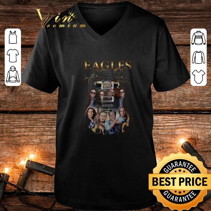 Original Eagles Rock band guitar signatures shirt Original Eagles Rock band guitar signatures shirt 4 - Original Eagles Rock band guitar signatures shirt