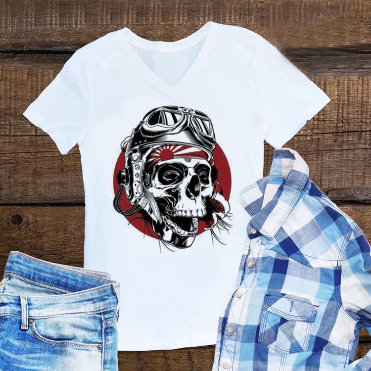 Top Dead Kamikaze Skull shirt 1 - Top Dead Kamikaze Skull shirt