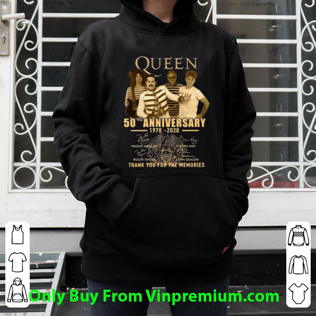 13e48e02 awesome queen 50th anniversary thank you for the memories signatures shirt 4 - Awesome Queen 50th Anniversary Thank You For The Memories Signatures shirt