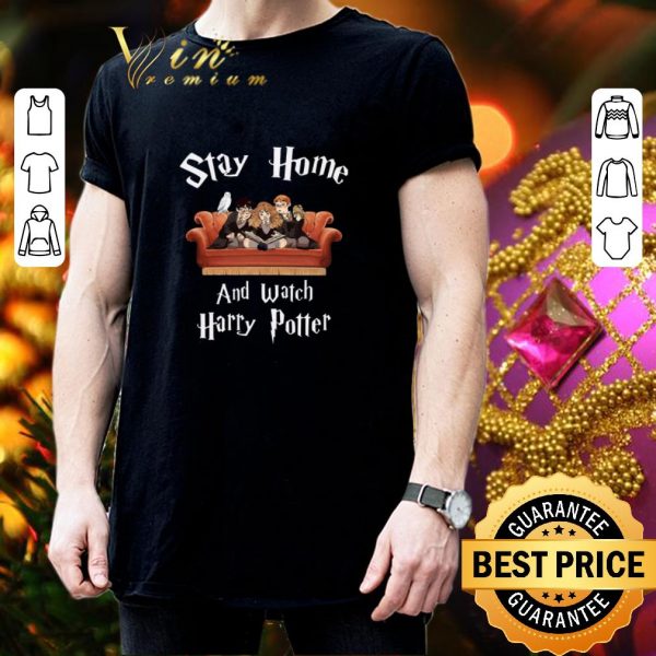 Premium Stay At Home And Watch Harry Potter Covid-19 shirt