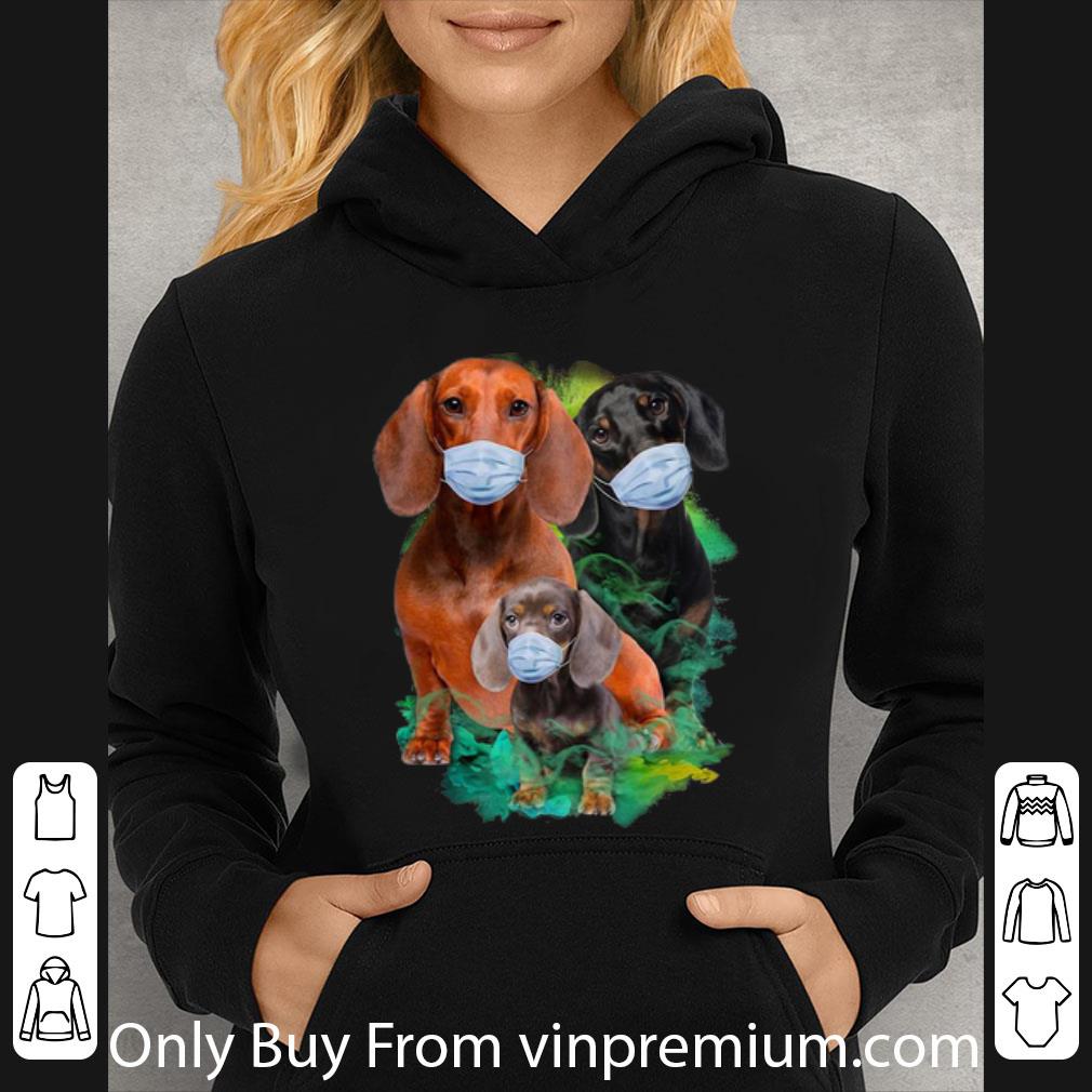 31bc6608 nice dachshunds mask coronavirus dog lovers shirt 4 - Nice Dachshunds Mask Coronavirus Dog Lovers shirt