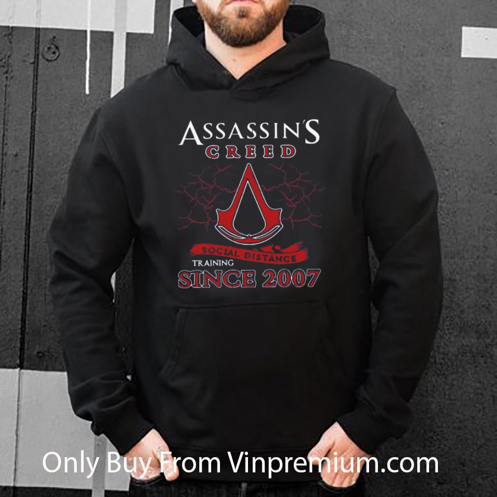 53317905 premium assassin s creed social distance training since 2007 shirt 4 - Premium Assassin's Creed Social Distance Training Since 2007 shirt