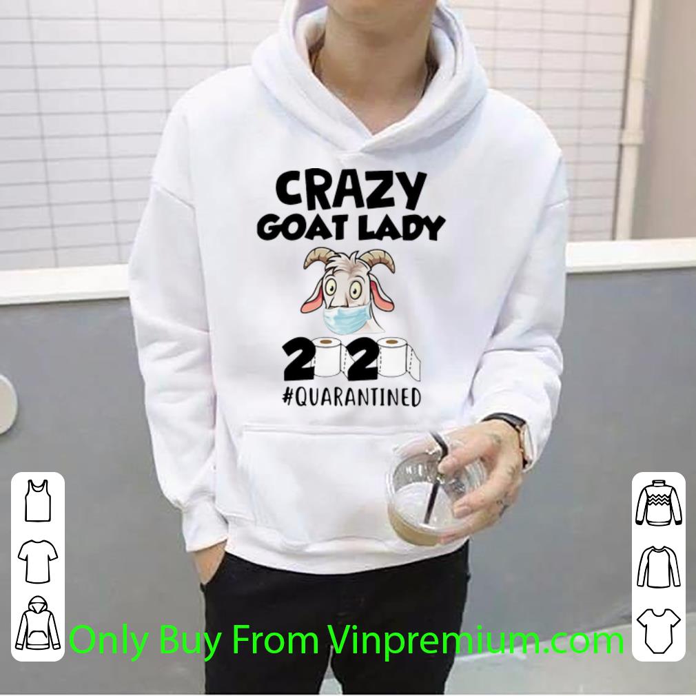 66097115 official crazy goat lady 2020 quarantined covid 19 shirt 4 - Official Crazy Goat Lady 2020 #Quarantined Covid-19 shirt