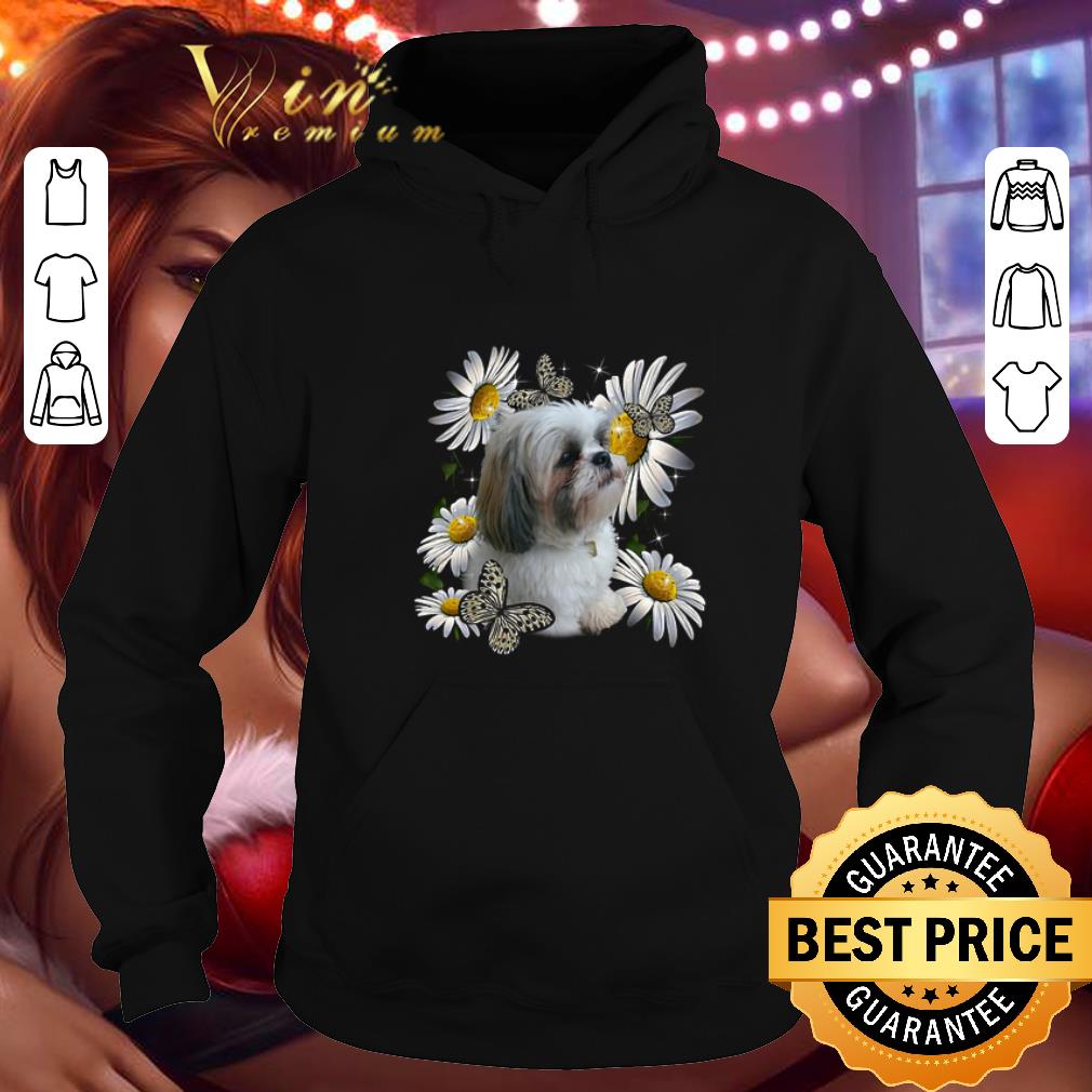 Awesome Shih Tzu Daisy Flower Butterfly shirt Awesome Shih Tzu Daisy Flower Butterfly shirt 4 - Awesome Shih Tzu Daisy Flower Butterfly shirt