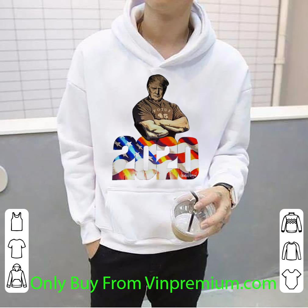 Nice Donald Trump Potus 45 2020 Signature American Flag shirt 4 - Nice Donald Trump Potus 45 2020 Signature American Flag shirt