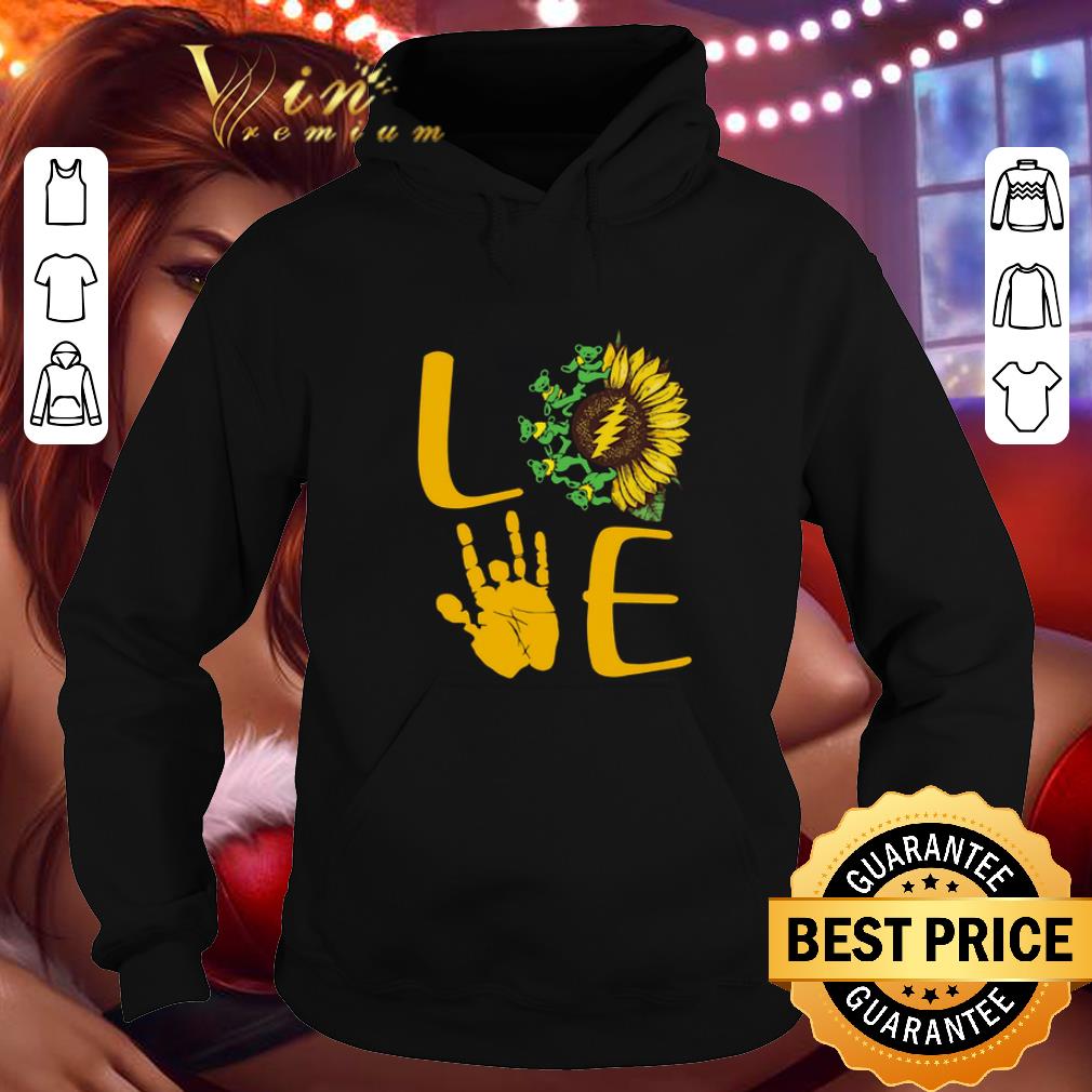Nice Love sunflower Grateful Dead shirt Nice Love sunflower Grateful Dead shirt 4 - Nice Love sunflower Grateful Dead shirt