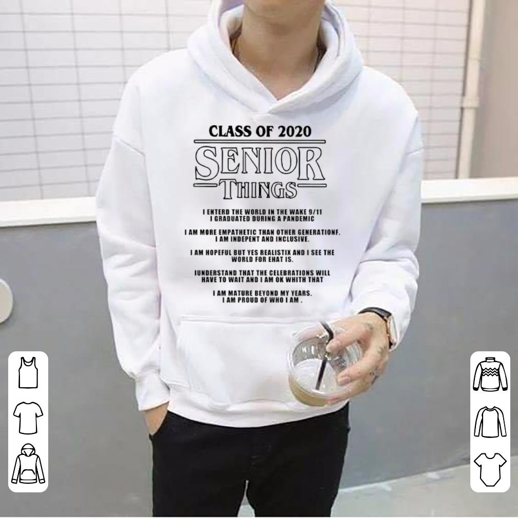 Pretty Class Of 2020 Senior Things shirt 4 - Pretty Class Of 2020 Senior Things shirt