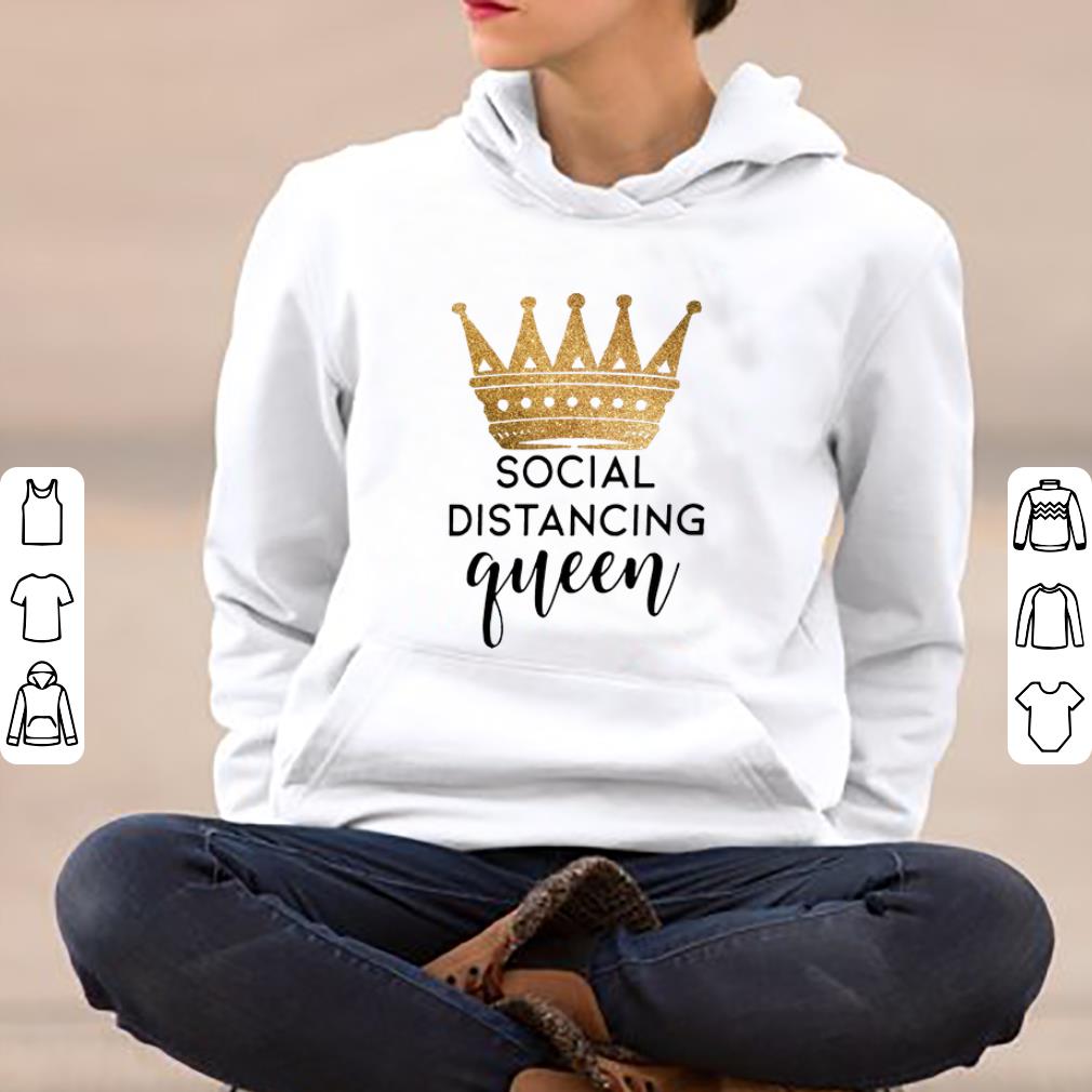 Pretty Crown Social Distancing Queen shirt 4 - Pretty Crown Social Distancing Queen shirt