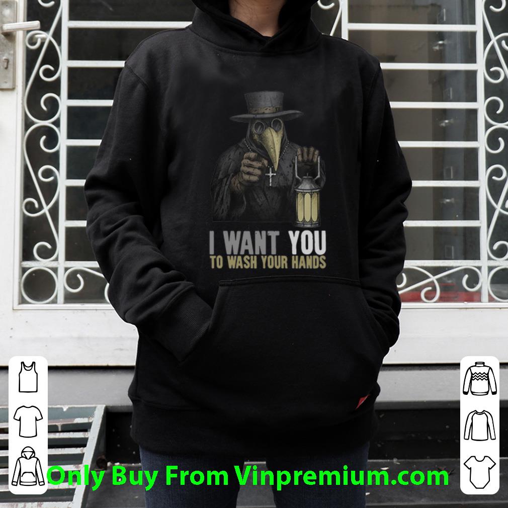Pretty Plague Doctor I Want You To Wash Your Hands shirt 4 - Pretty Plague Doctor I Want You To Wash Your Hands shirt