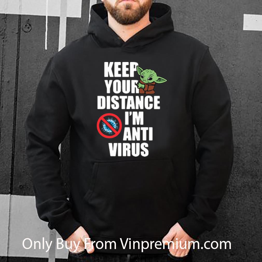 f26387c7 original star wars baby yoda keep your distance i m anti virus shirt 4 - Original Star Wars Baby Yoda Keep Your Distance I’m Anti Virus shirt