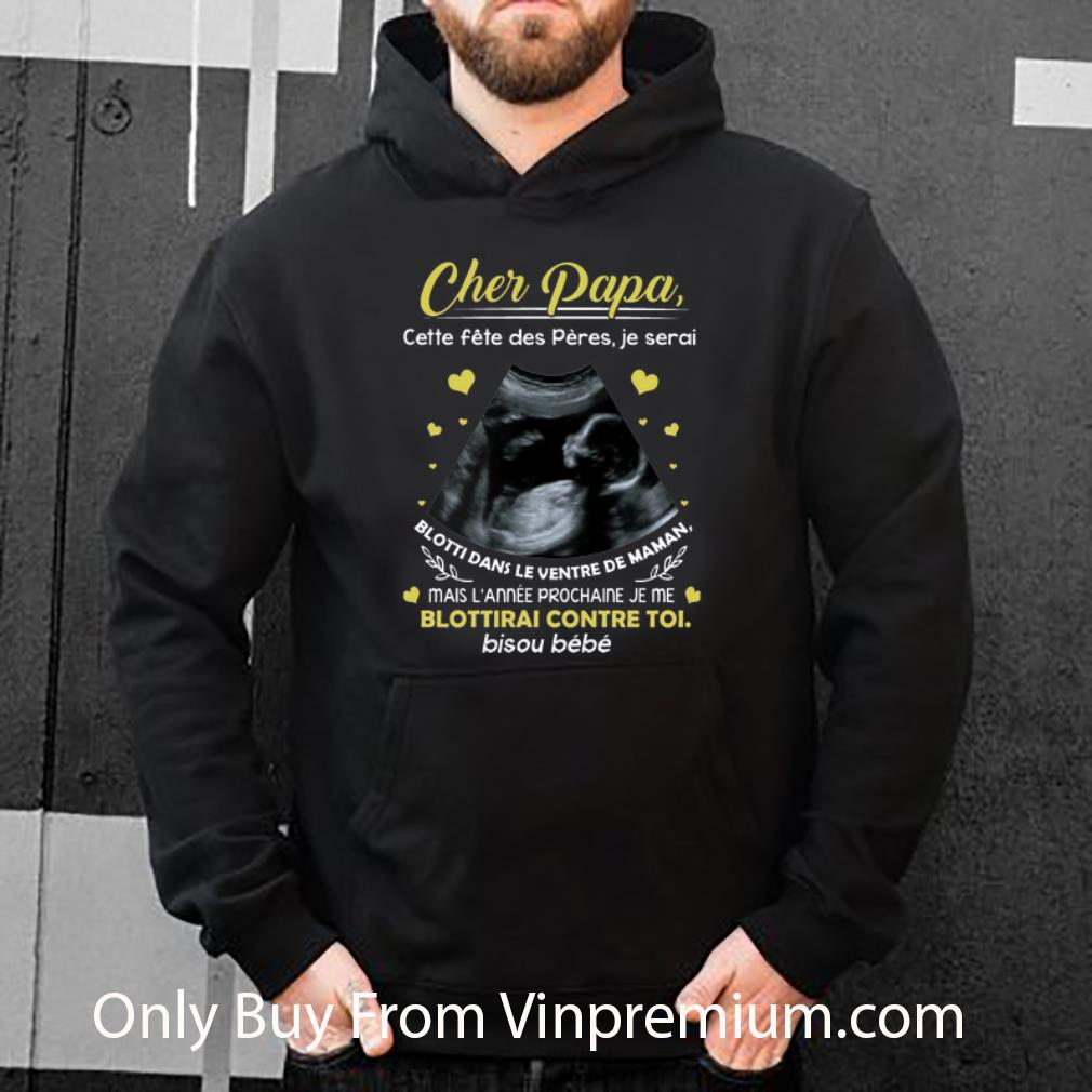 0bbf6347 top cher papa catte fete des peres je serai blotti dans le ventre de maman shirt 4 - Top Cher Papa Catte Fete Des Peres Je Serai Blotti Dans Le Ventre De Maman shirt