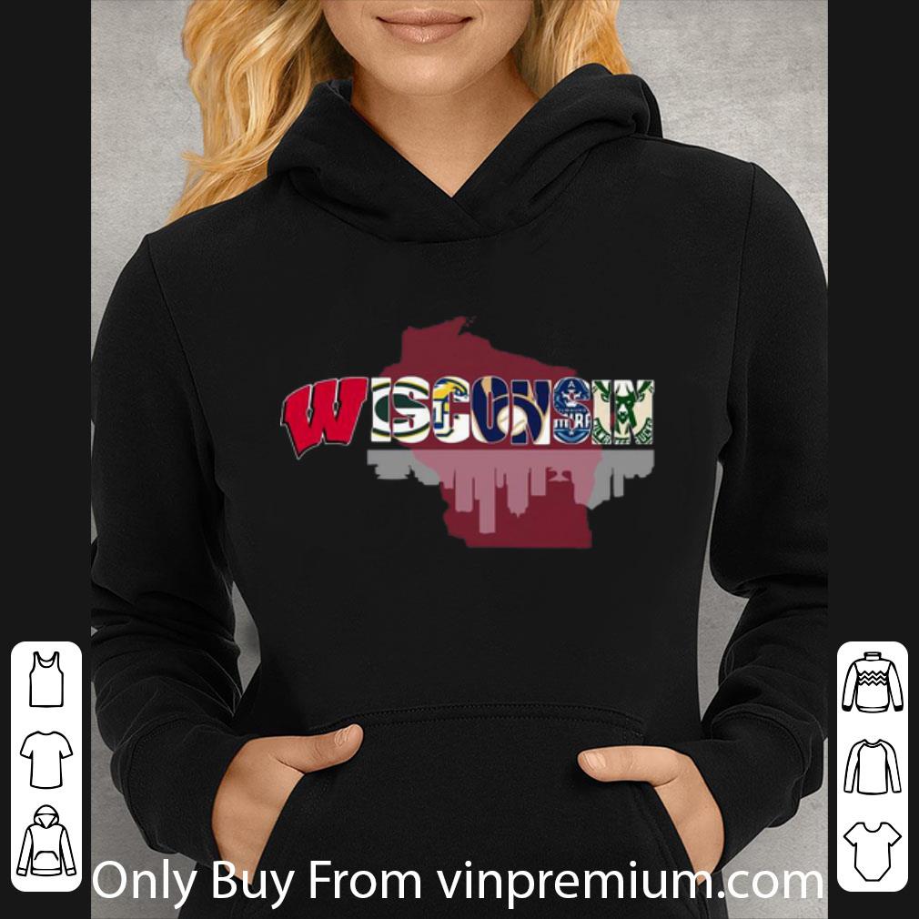 51c4d00d top wisconsin sport teams logo shirt 4 - Top Wisconsin Sport Teams Logo shirt