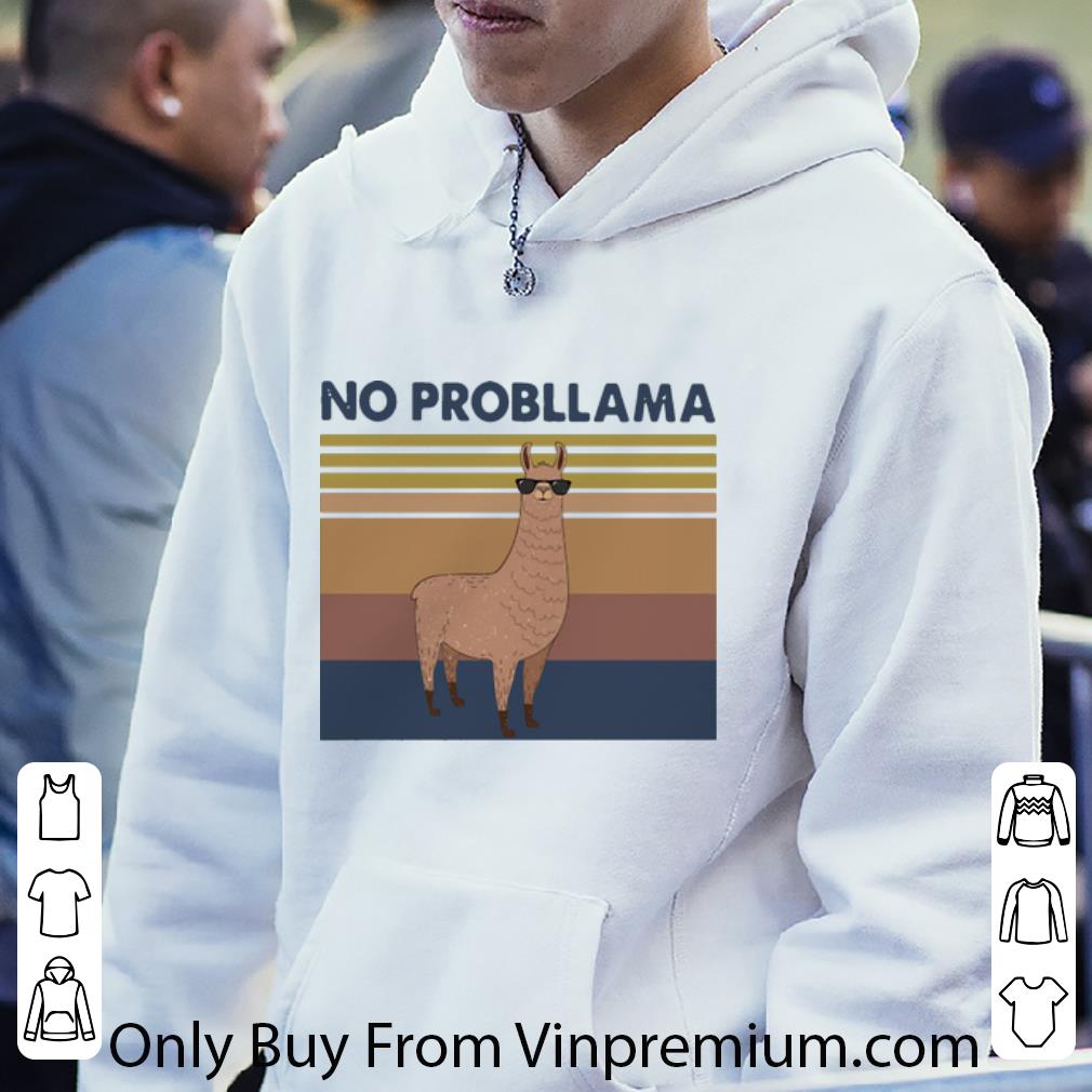 88a44128 top vintage llama no probllama shirt 4 - Top Vintage Llama No Probllama shirt
