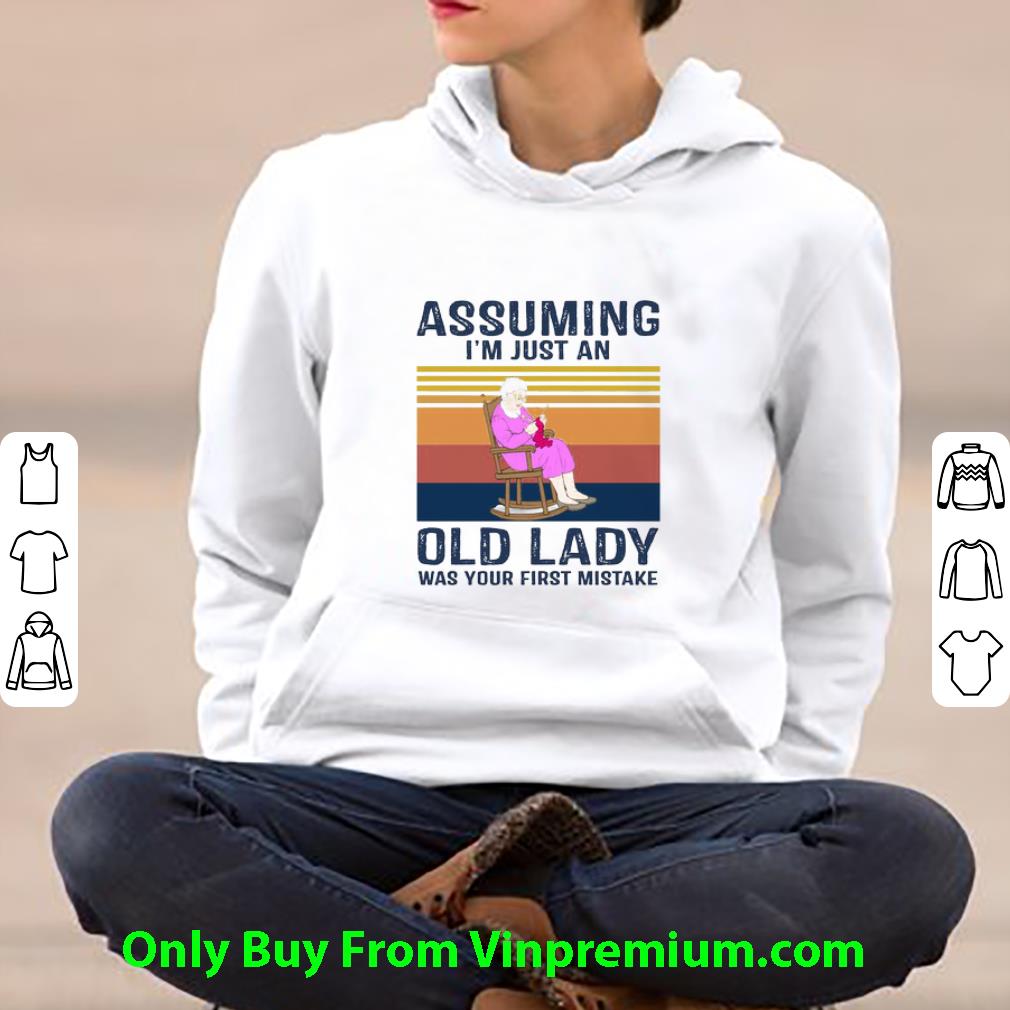 c3cf99c1 official vintage grandma assuming i m just an old lady was your first mistake shirt 4 - Official Vintage Grandma Assuming I’m Just An Old Lady Was Your First Mistake shirt