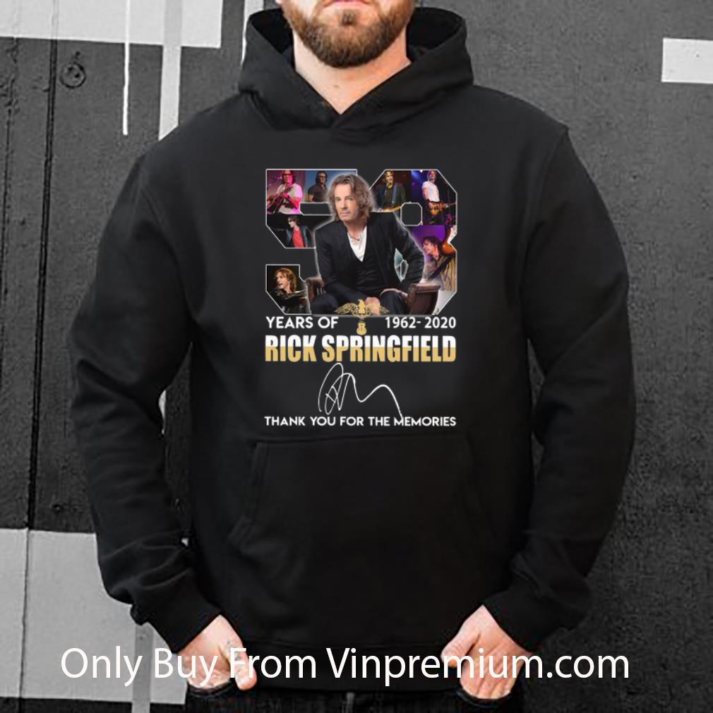 e25f1832 great 58 years of rick springfield thank you for the memories signature shirt 4 - Great 58 Years Of Rick Springfield Thank You For The Memories Signature shirt