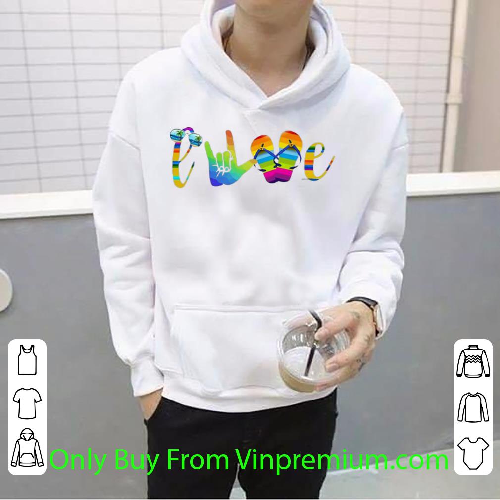 43265f5b top love lgbt beach flip flops shirt 4 - Top Love LGBT Beach Flip Flops shirt