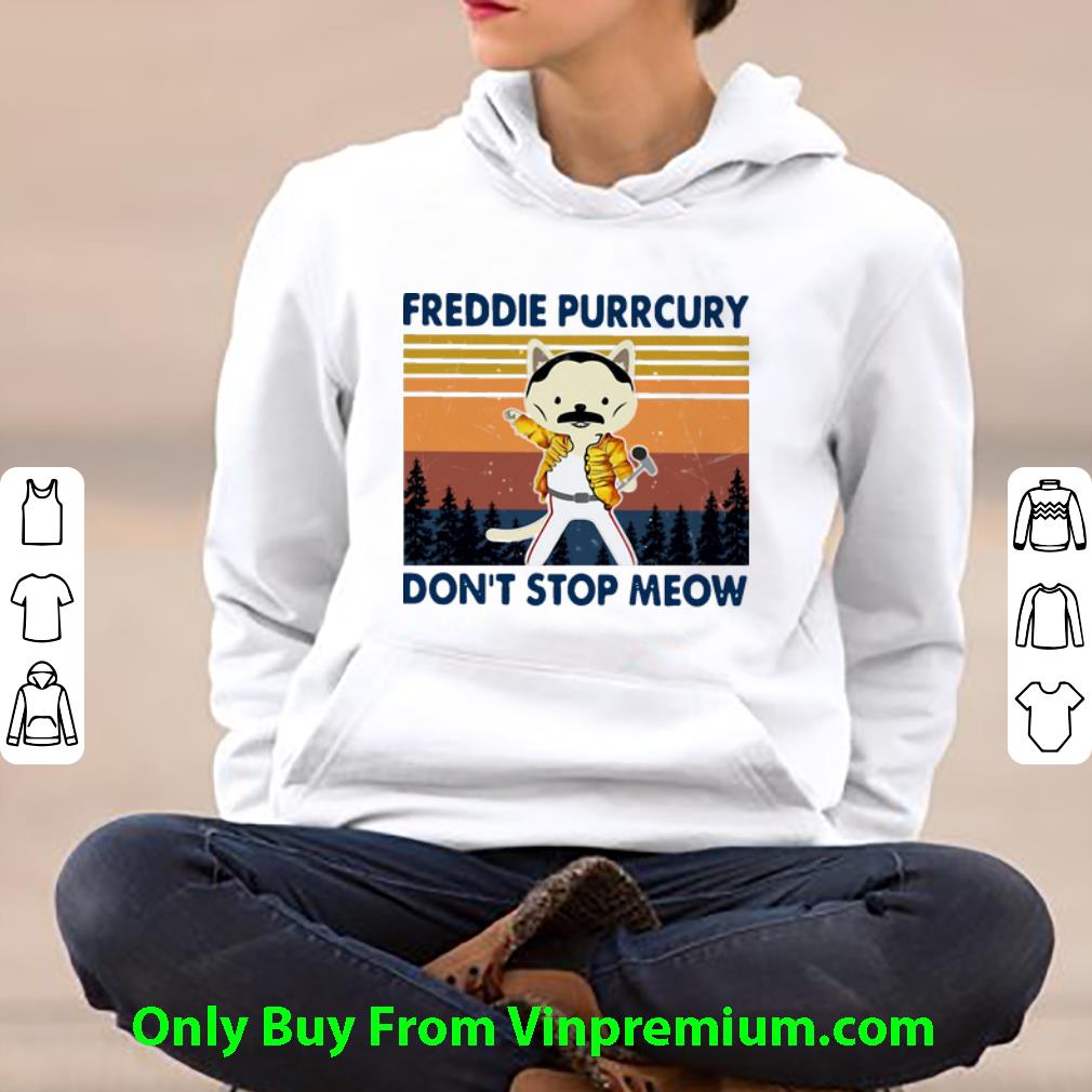 5582b010 great vintage cat freddie purrcury don t stop meow shirt 4 - Great Vintage Cat Freddie Purrcury Don’t Stop Meow shirt